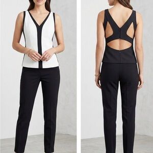 Narciso Rodriguez Black and White top. 38